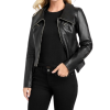 Bari Women’s Vintage Black Biker Jacket