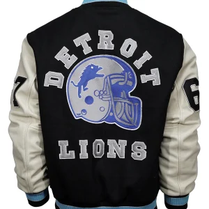 Axel Foley Detroit Lions Varsity Jacket Sale