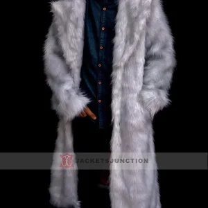 Barbie 2023 Ryan Gosling Fur White Coat