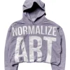 Billionaire Studios Normalize Art Hoodie