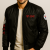 Cobra Kai John Kreese Black Bomber Jacket