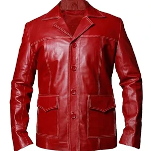 Fight Club Tyler Durden Leather Jacket Sale