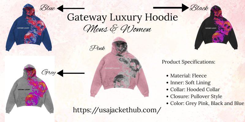 Gateway Luxury Hoodie - Infographic