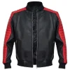 Miami Vice Stunt Team Ryan Gosling Black Leather Jacket
