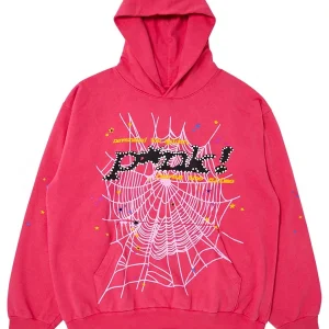 Pink Spider Hoodie