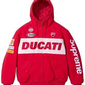 Supreme Ducati Hooded Racing Jacket