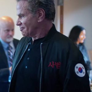 Cobra Kai Season 06 John Kreese Black Bomber Jacket