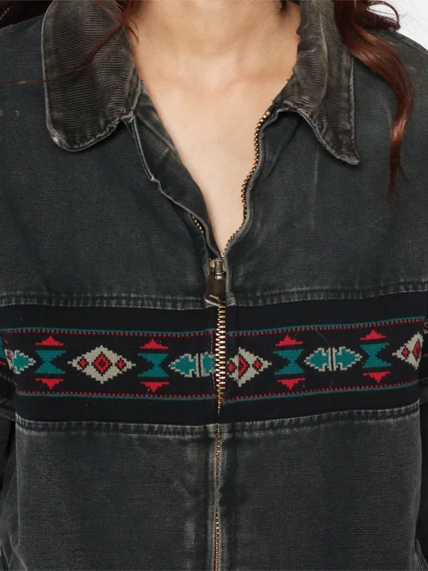 Vintage Carhartt Aztec Grey Jacket