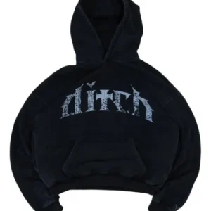 Ditch Black Hoodie