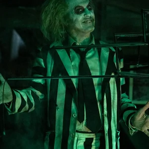 Michael Keaton Beetlejuice Suit