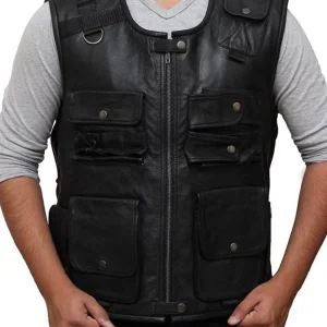 WWE Roman Reigns Tactical Black Vest Sale
