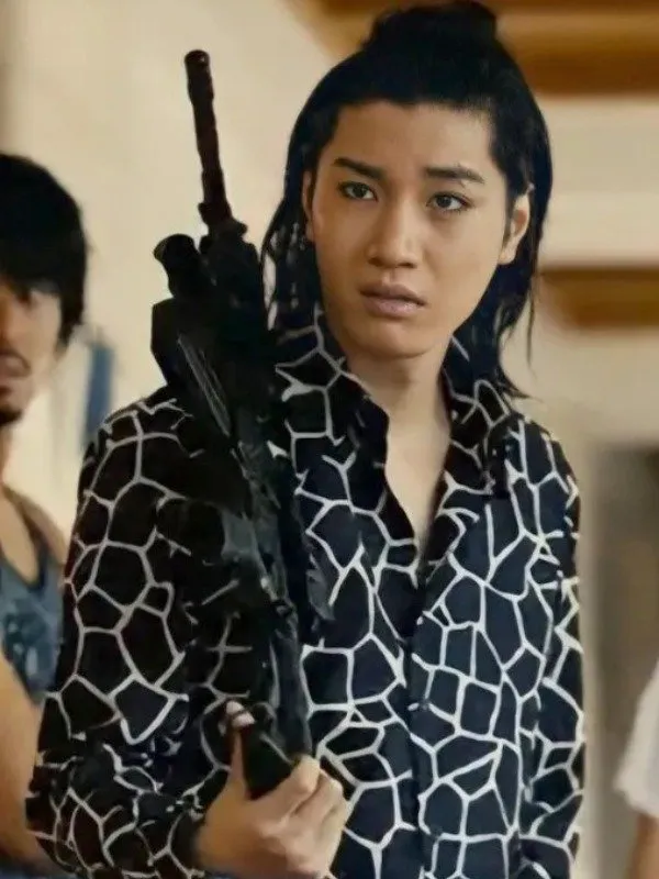 Alice in Borderland Dori Sakurada Black Shirt Sale