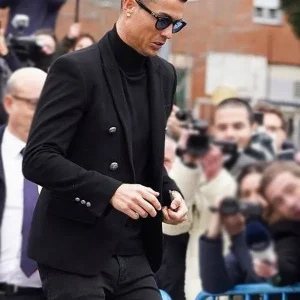 Cristiano Ronaldo Black Blazer Sale
