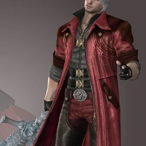 Devil May Cry 4 Dante Leather Coat Sale