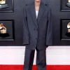 Justin Bieber Grammys 2022 Oversized Suit
