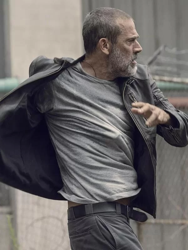 The Walking Dead S09 Negan Leather Jacket Sale