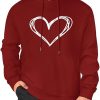 mens valentine sweatshirts