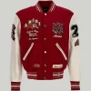 AMIRI Red Letterman Jacket