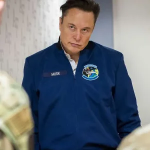 Elon Musk USAFA Blue Jacket