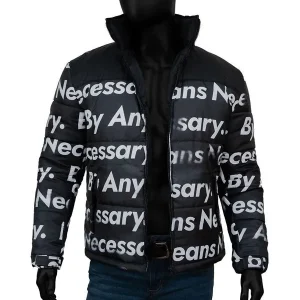 Goku Drip Puffer Jacket Sale