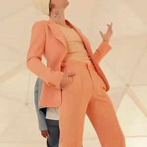 Justin Bieber Peaches Suit