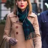 Buy Now Taylor Swift New York Street Beige Peacoat | 40% Off