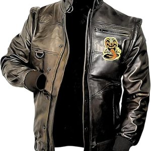 Cobra Kai Johnny Black Retro Leather Jacket