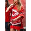 Shop Taylor Swift Kansas City Chiefs Red Tee Shirt - 40% Off Sale