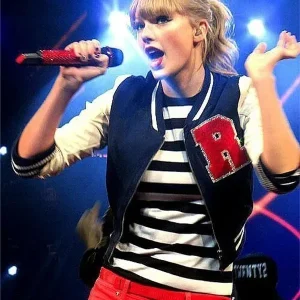 Taylor Swift 22 Concert Blue Letterman Jacket