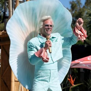 The Righteous Gemstones musical moment Walton Goggins Shell Costume
