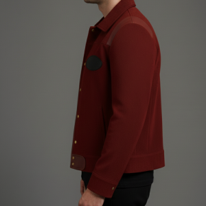 Captain Kirk suede bomber jacket