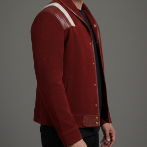 William Shatner Red Leather Jacket