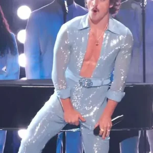 Benson Boone Blue Jumpsuit