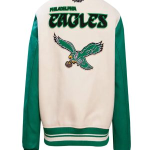 Official Philadelphia Eagles Varsity Jacket for Men & Women