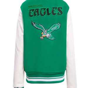 Official Philadelphia Eagles Varsity Jacket for Men & Women