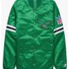 Philadelphia Eagles Striped Green Jacket