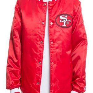 San Francisco 49ers 80s Satin Jacket