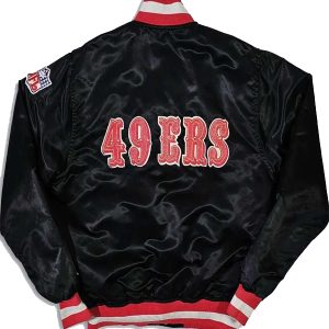 SF 49ers Retro Satin Jacket
