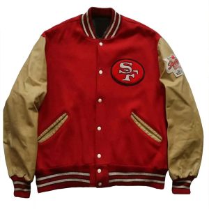 49ers SF Super Bowl Letterman Jacket