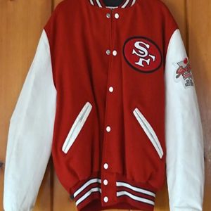 49ers Super Bowl Letterman Jacket