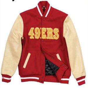 SF 49ers Letterman Jacket