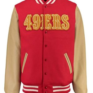 49ers Championship Letterman Jacket