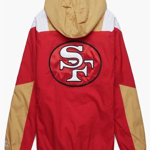 San Francisco 49ers Official Pullover Jacket for Men & Women