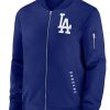 Dodgers Dugout Royal Bomber Jacket