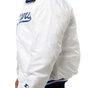 LA Dodgers Vintage White Jacket