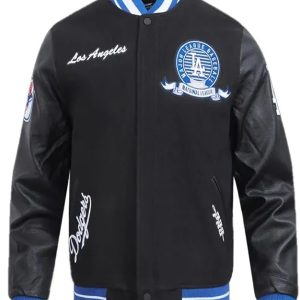 LA Dodgers Team Badge Varsity Jacket