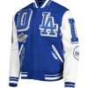 LA Dodgers Mash Up Varsity Letterman Jacket