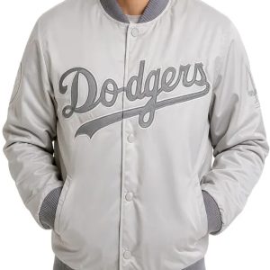 LA Dodgers Silver Bomber Jacket
