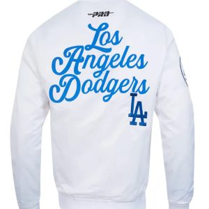 LA Dodgers Souvenir White Jacket