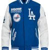 LA Dodgers Turn It Up Varsity Jacket